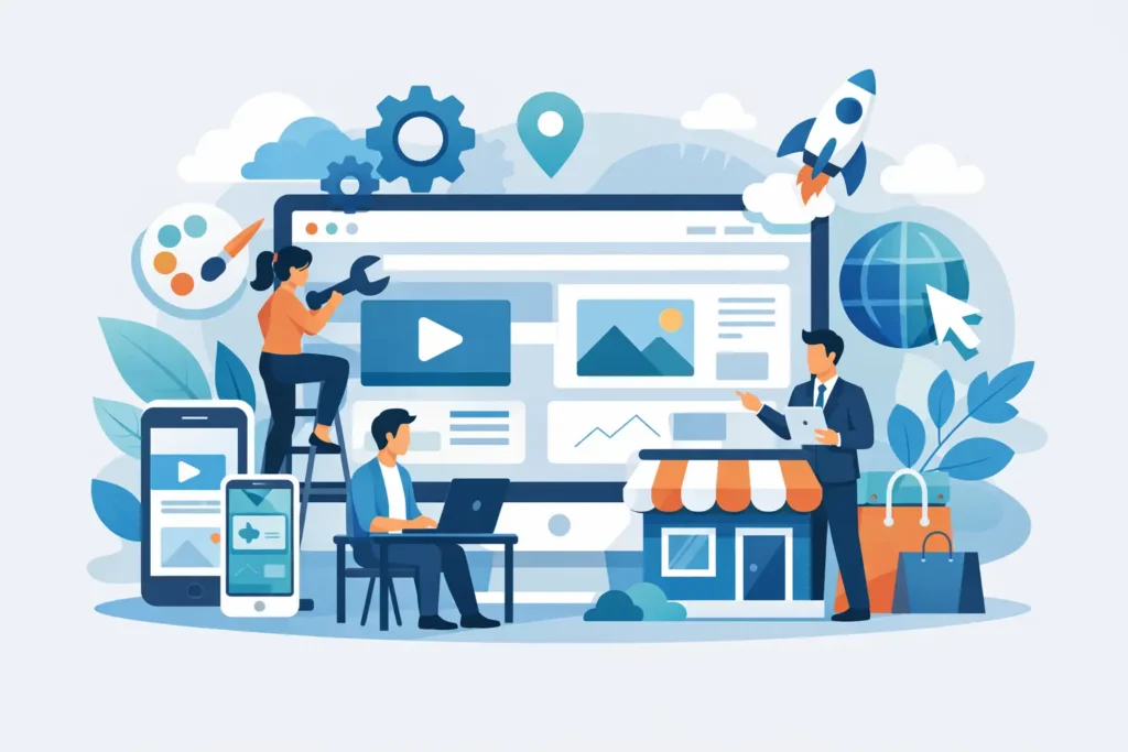 All-in-One Website Services for Small Business