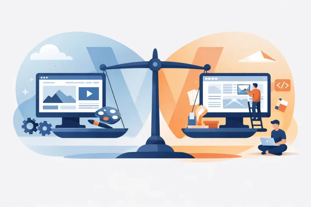 WordPress vs Custom Website: Which Fits?