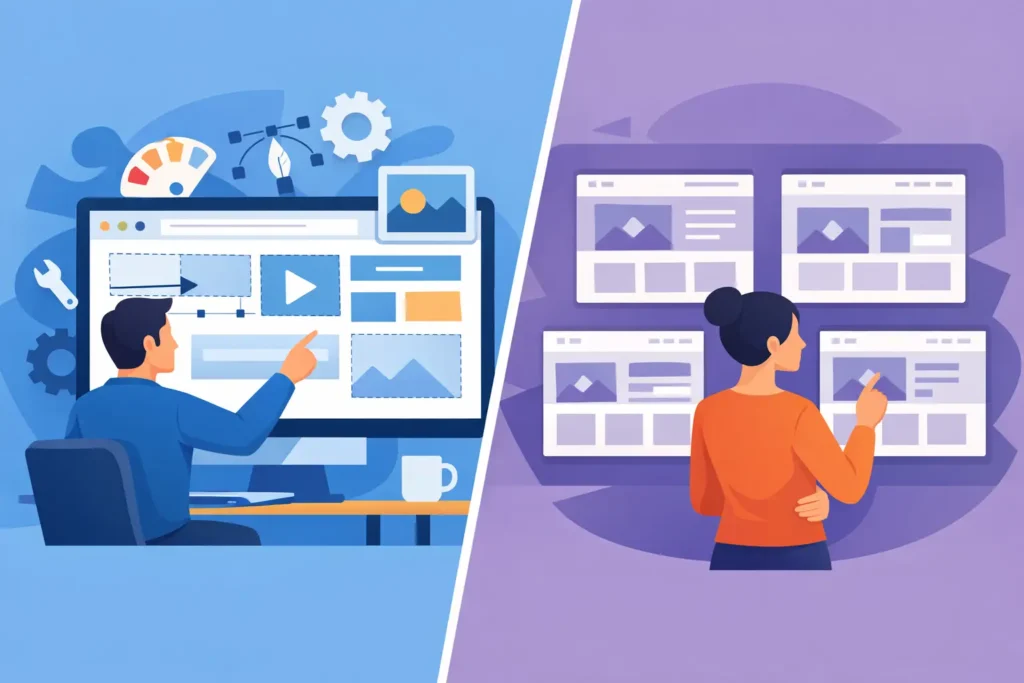 Custom Website vs Template Website